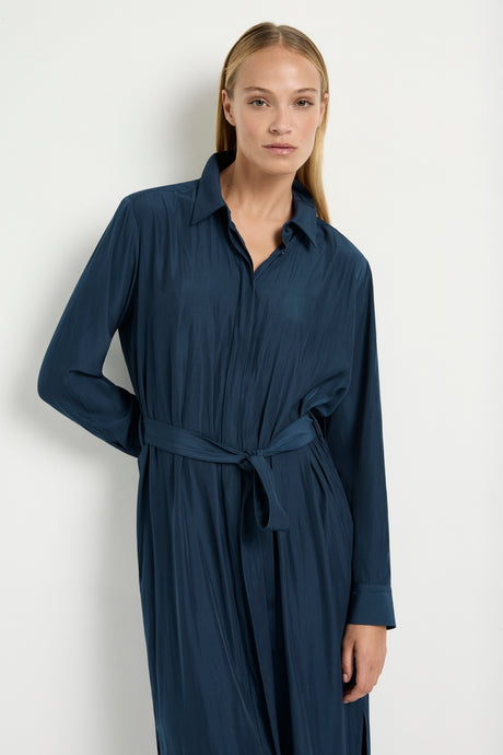 Tie Shirt Dress Beluga