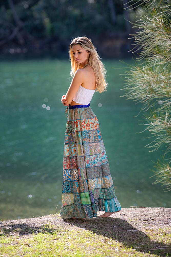 Stevie Skirt Blue