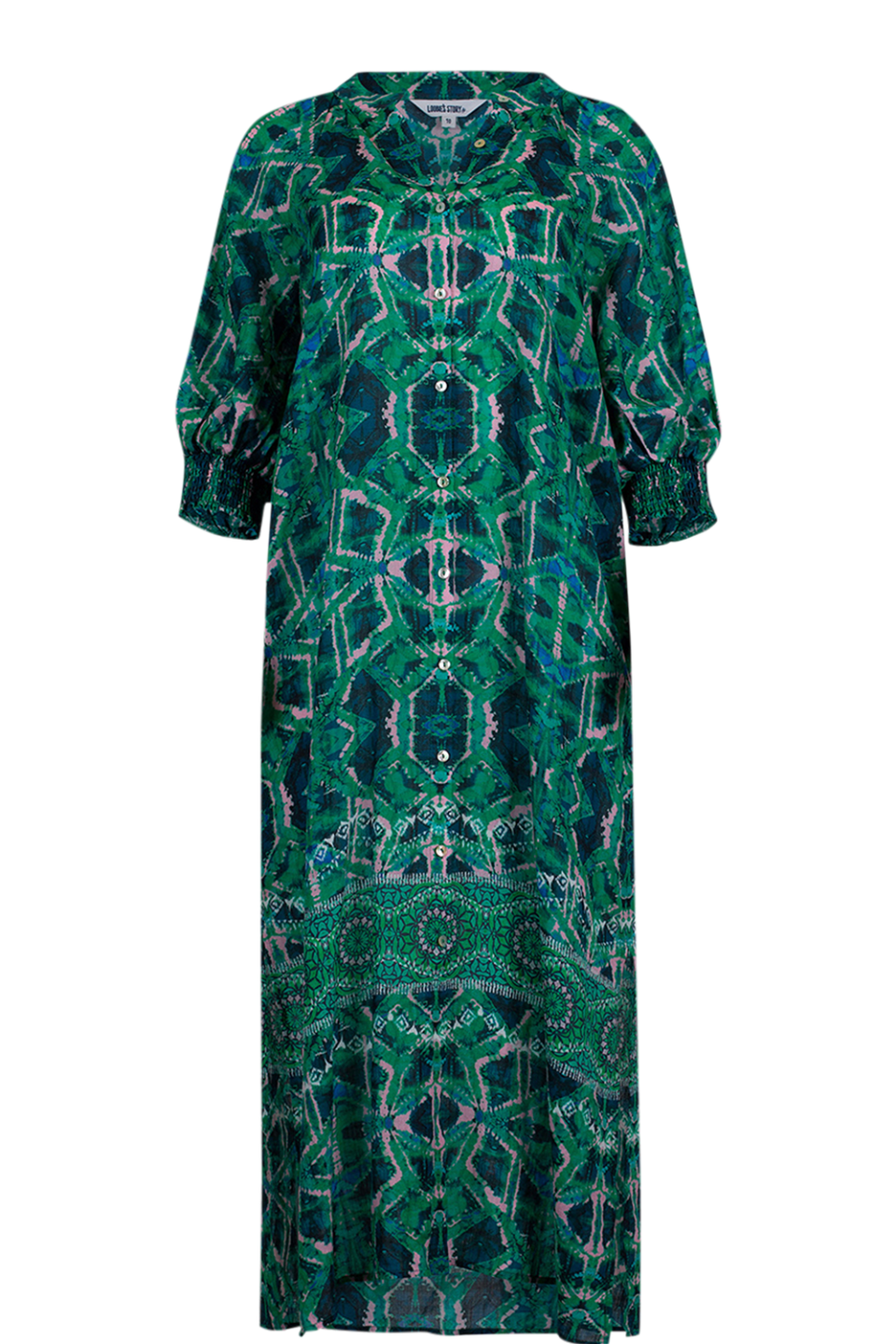 Gia Shirt Dress Kelly Green