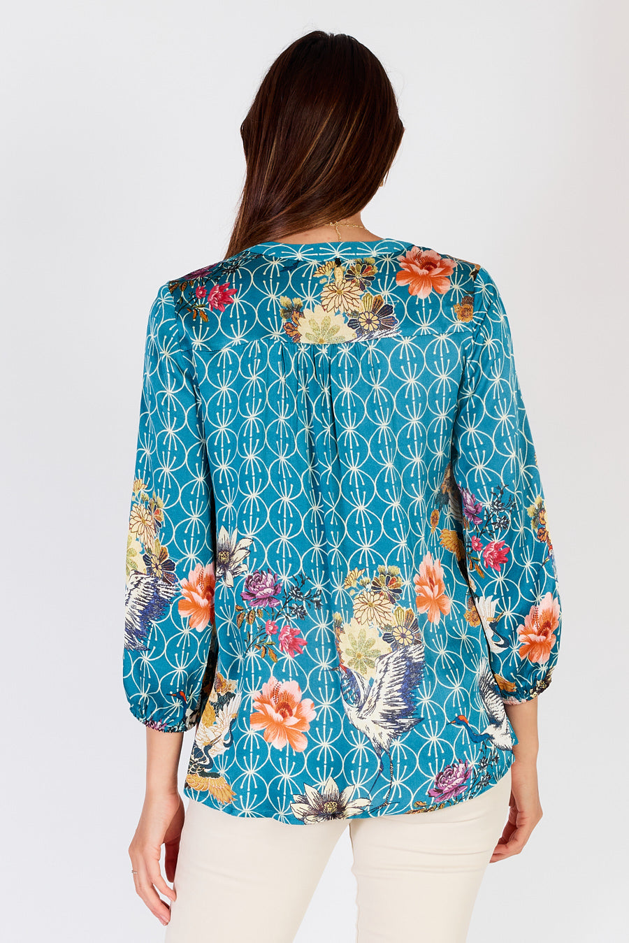 Flamingo Shirt Blue