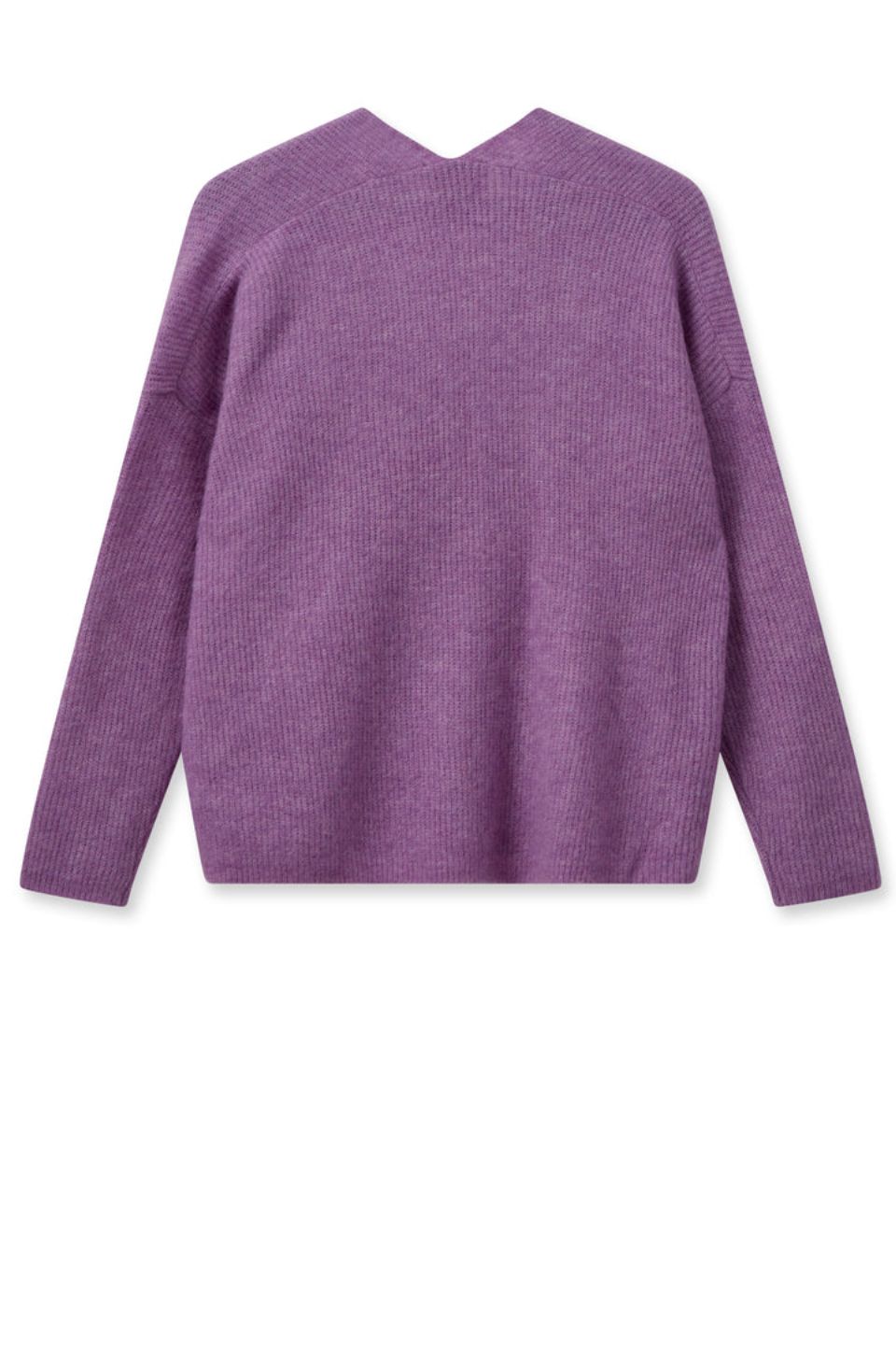 Thora V-Neck Knit Iris