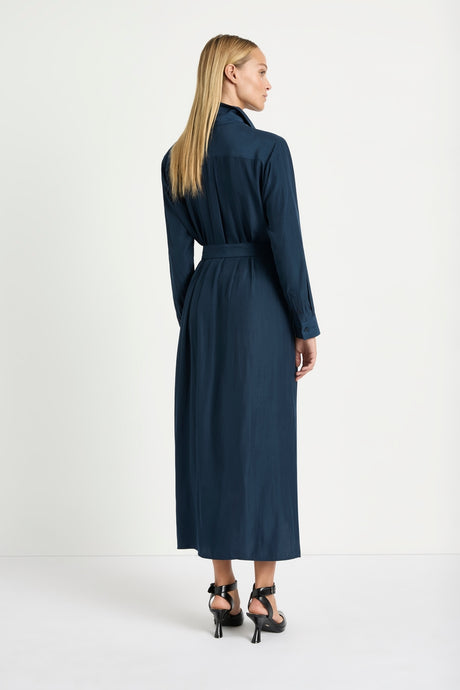 Tie Shirt Dress Beluga