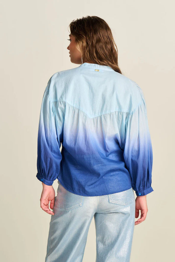 Blouse Faded Ink Blue