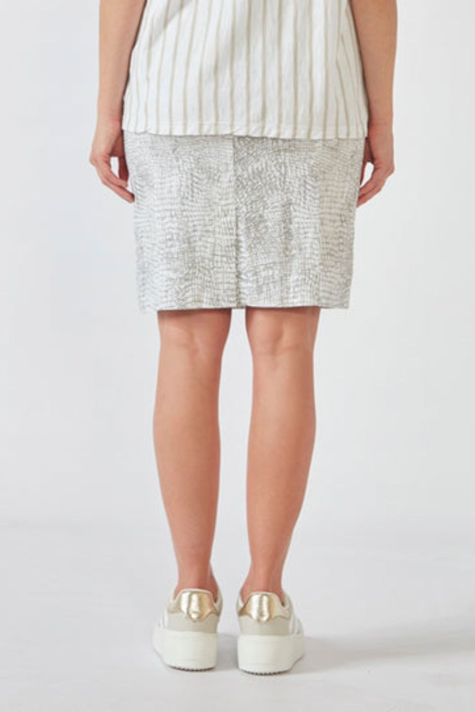 Acrobat Bay Skirt Pumice Print