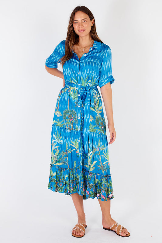 Palm Springs Maxi Dress Blue