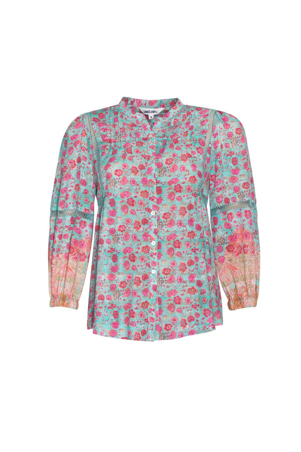 Ravello Shirt Aqua Multi