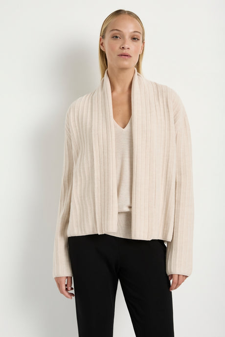 Shrug Jacket Vanilla Marl