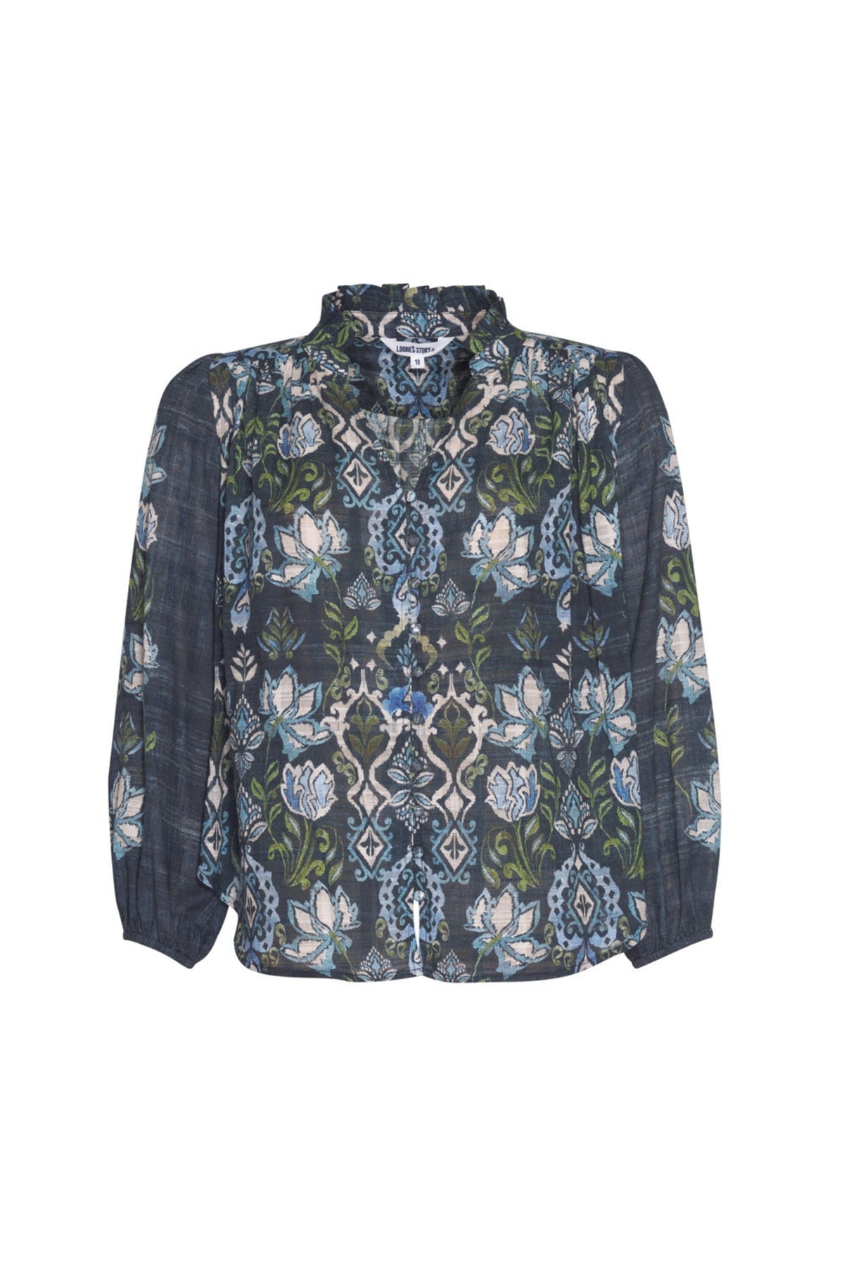 Lucca Blouse Indigo