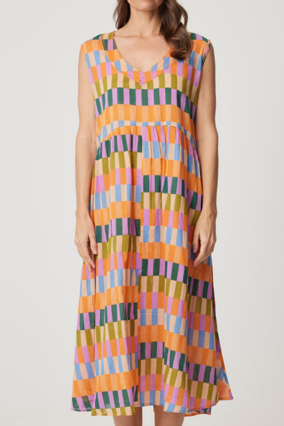 Savita Dress Rainbow