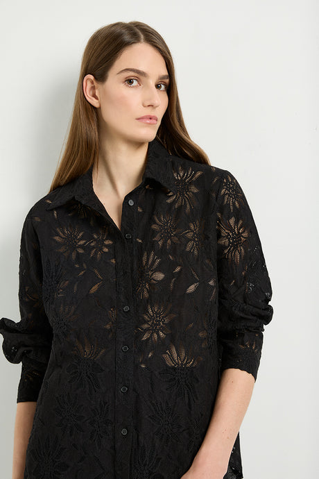 Dart Shirt Flora Lace