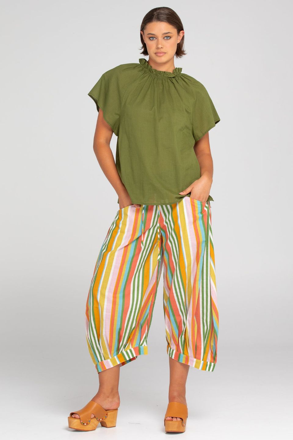 Guru Pant Ailana Stripes