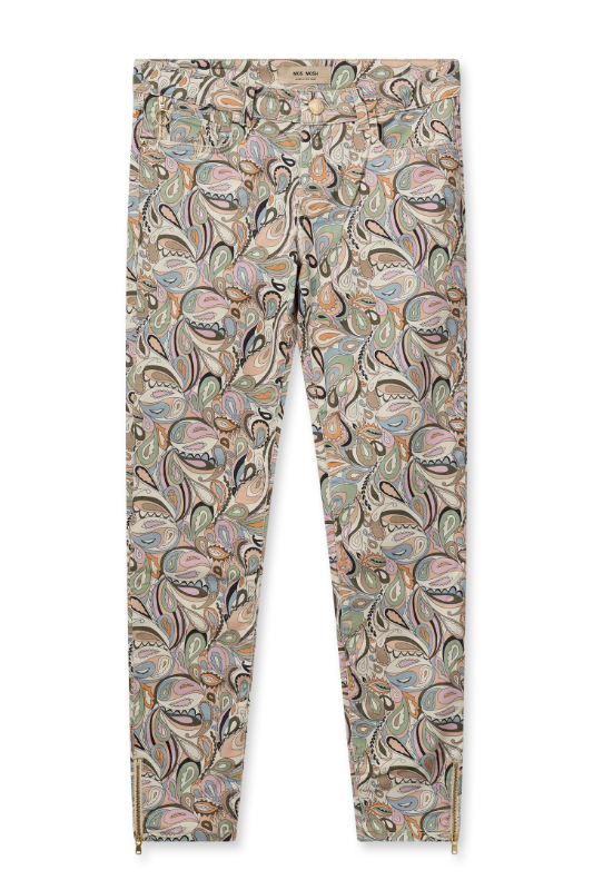 Victoria Paisley Pant Green