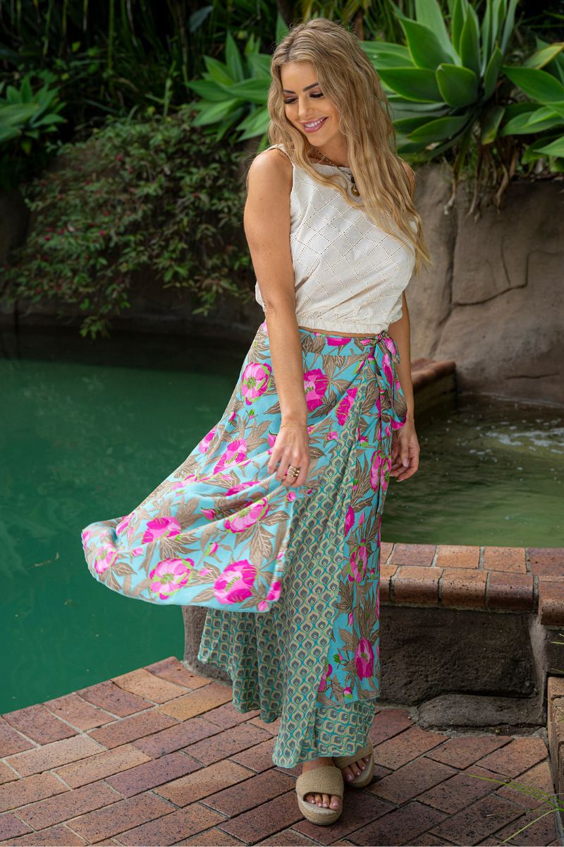 Peonie Wrap Skirt