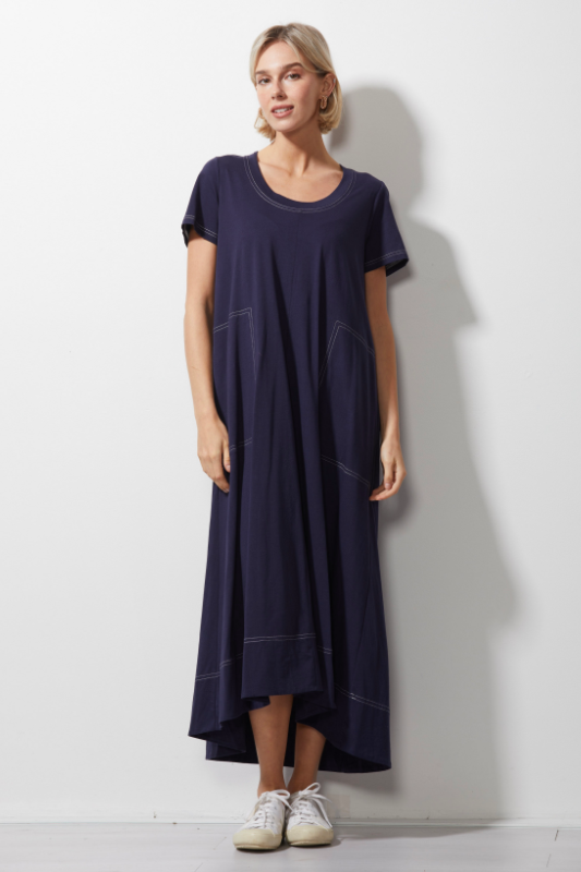 T Shirt Dress Navy