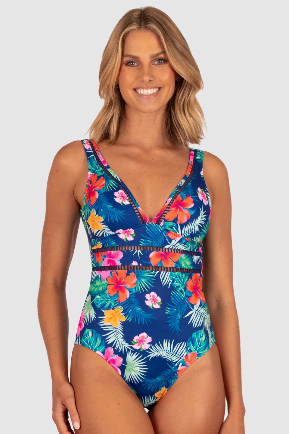 Maui Long Line One Piece Indigo