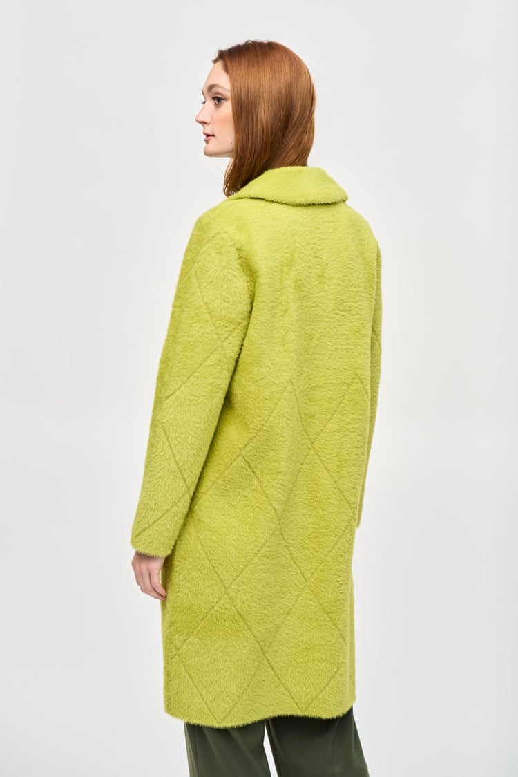 Notched Colour Coat Wasabi