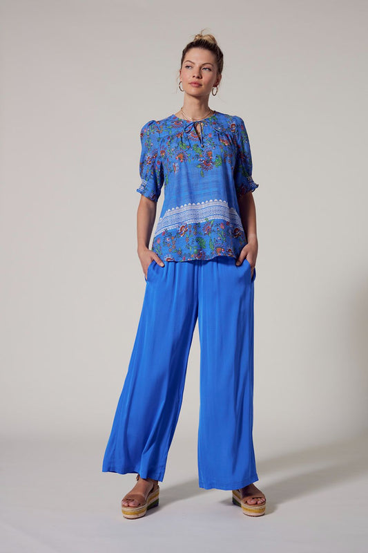 Calliope Top Blue