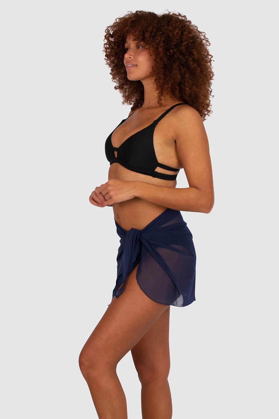 Short Mesh Pareo Indigo