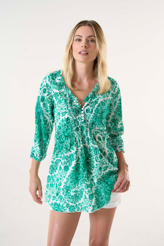 Poppy Top St Tropez Emerald