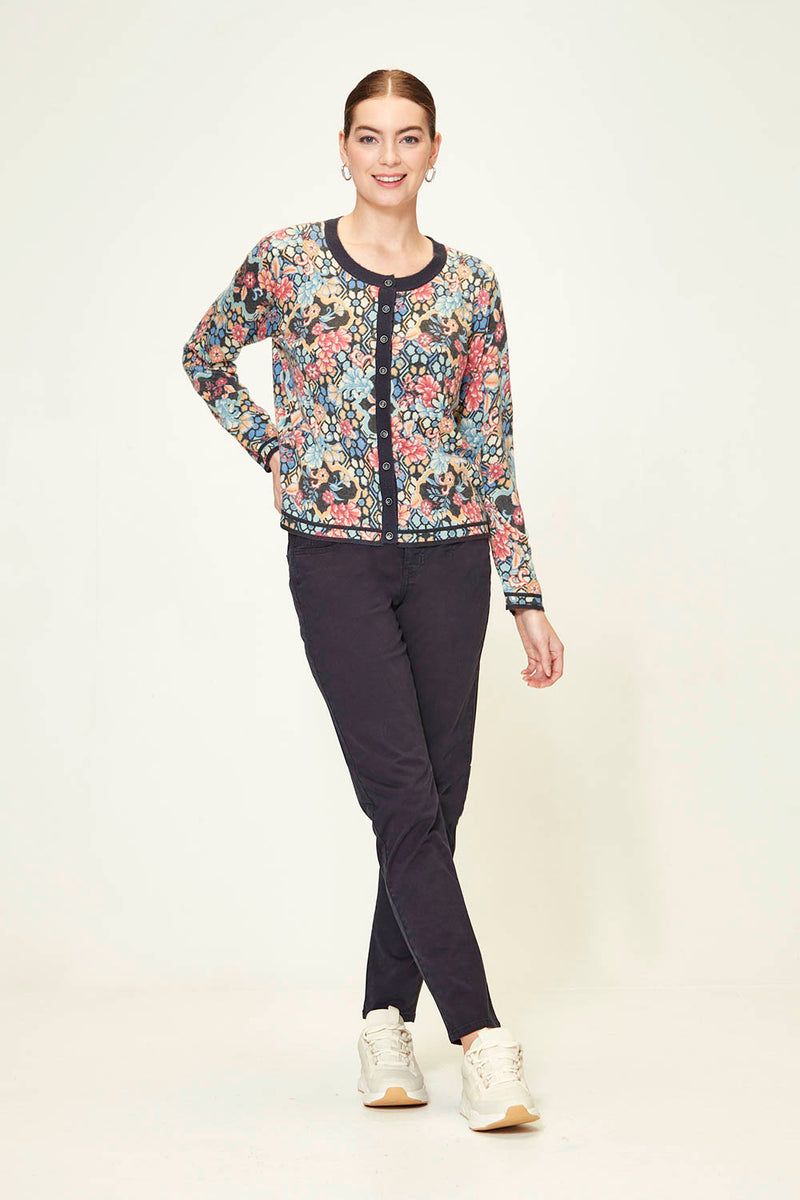 Halton Cardi Print