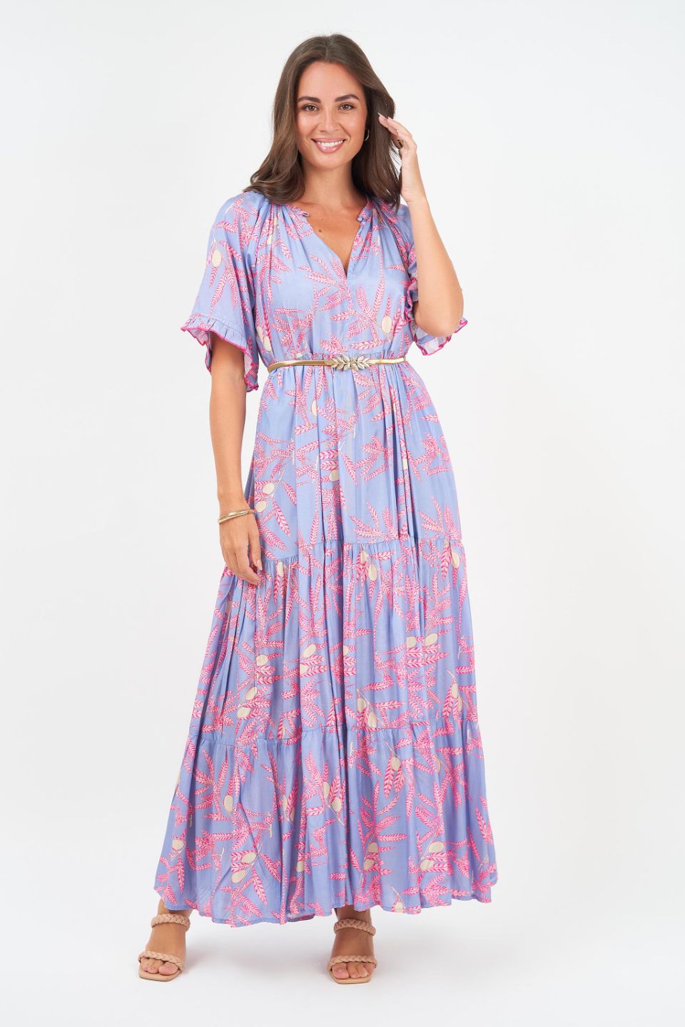 Amisha Maxi Dress Sakura