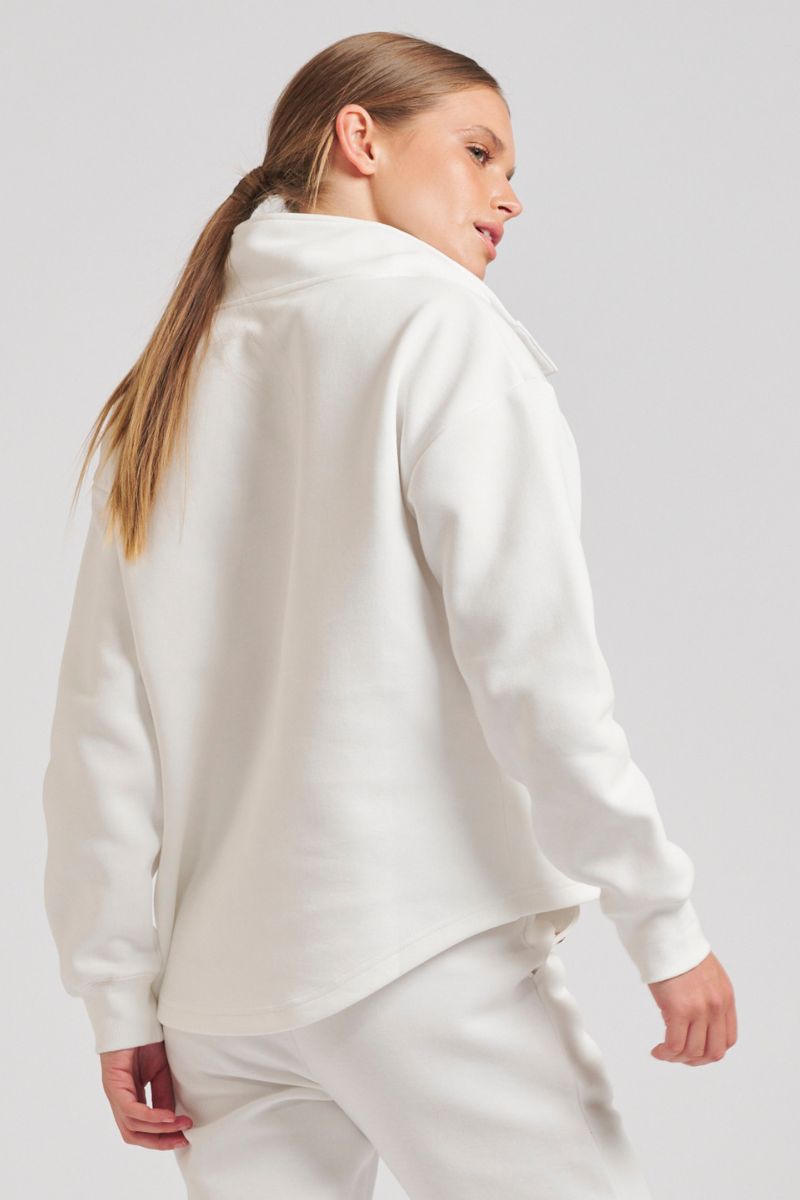 Lux Suba Pullover White