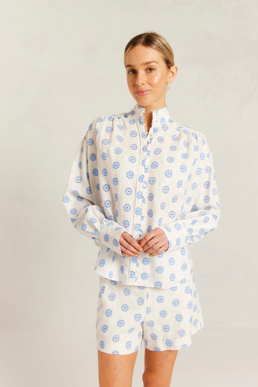 Rosemary Shirt Posy Bluebell