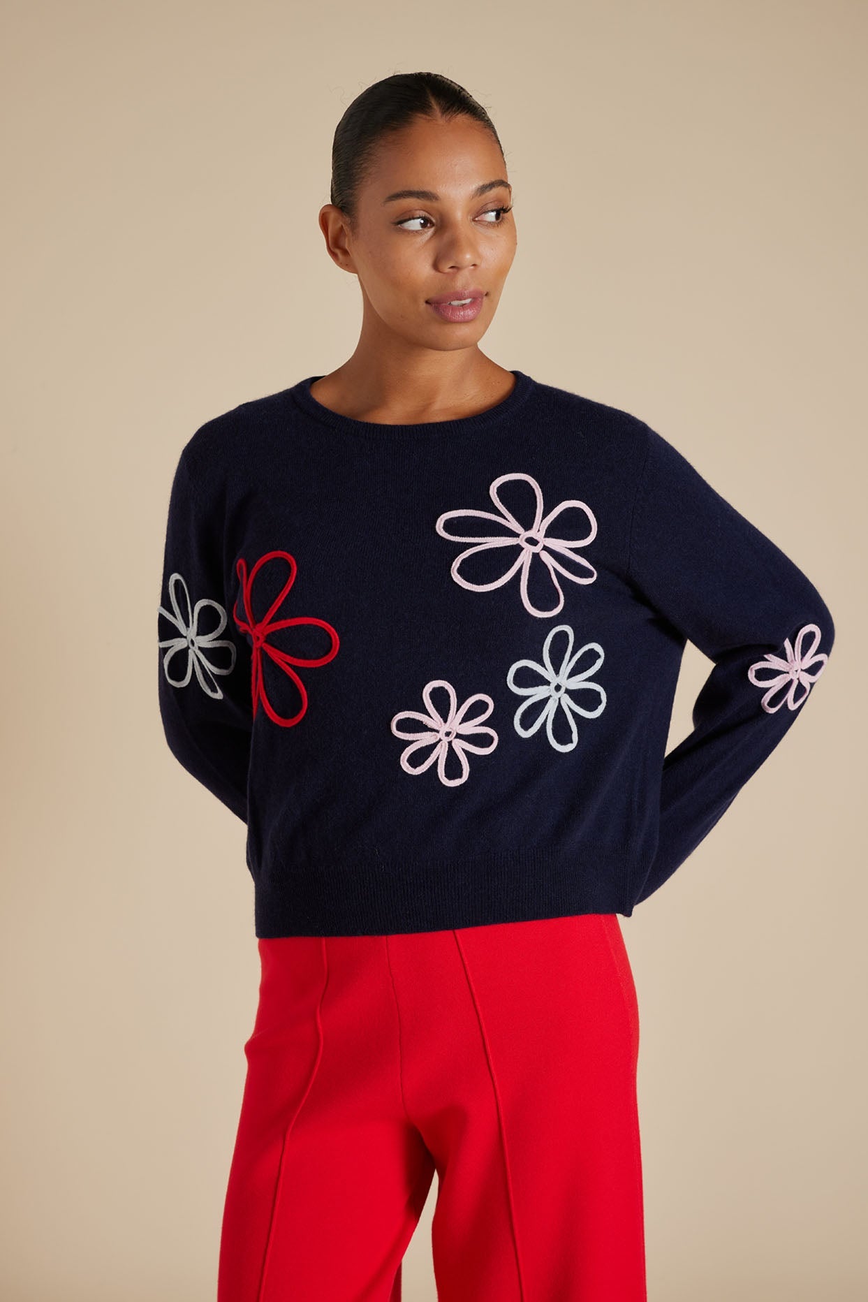 Arden Sweater Officer Navy