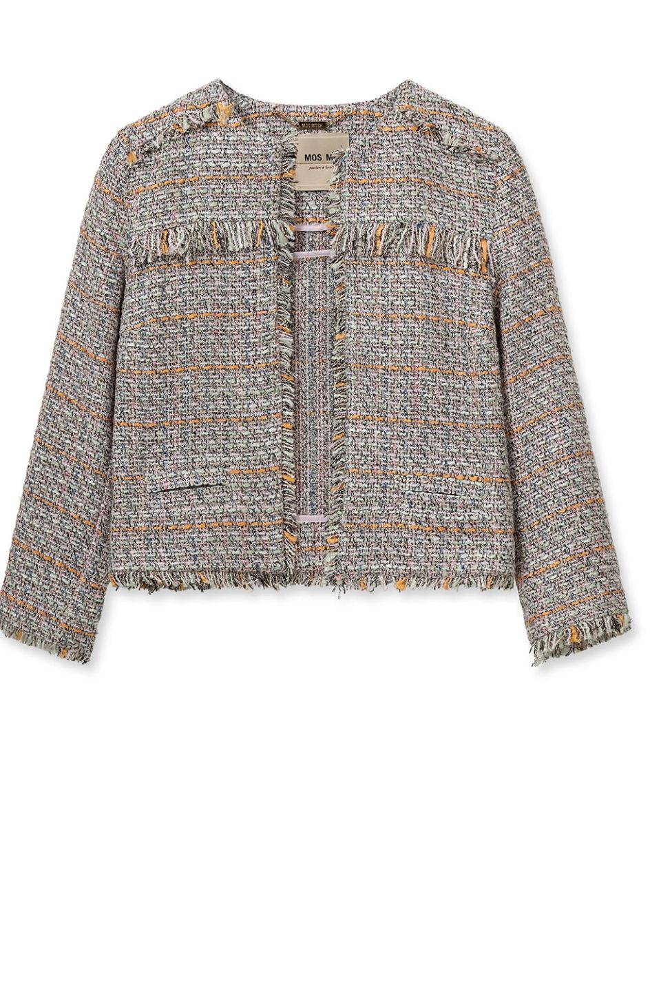 Ellis Boucle Jacket Ecru