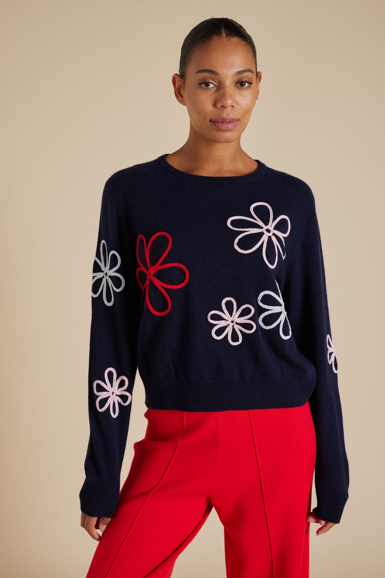 Arden Sweater Officer Navy