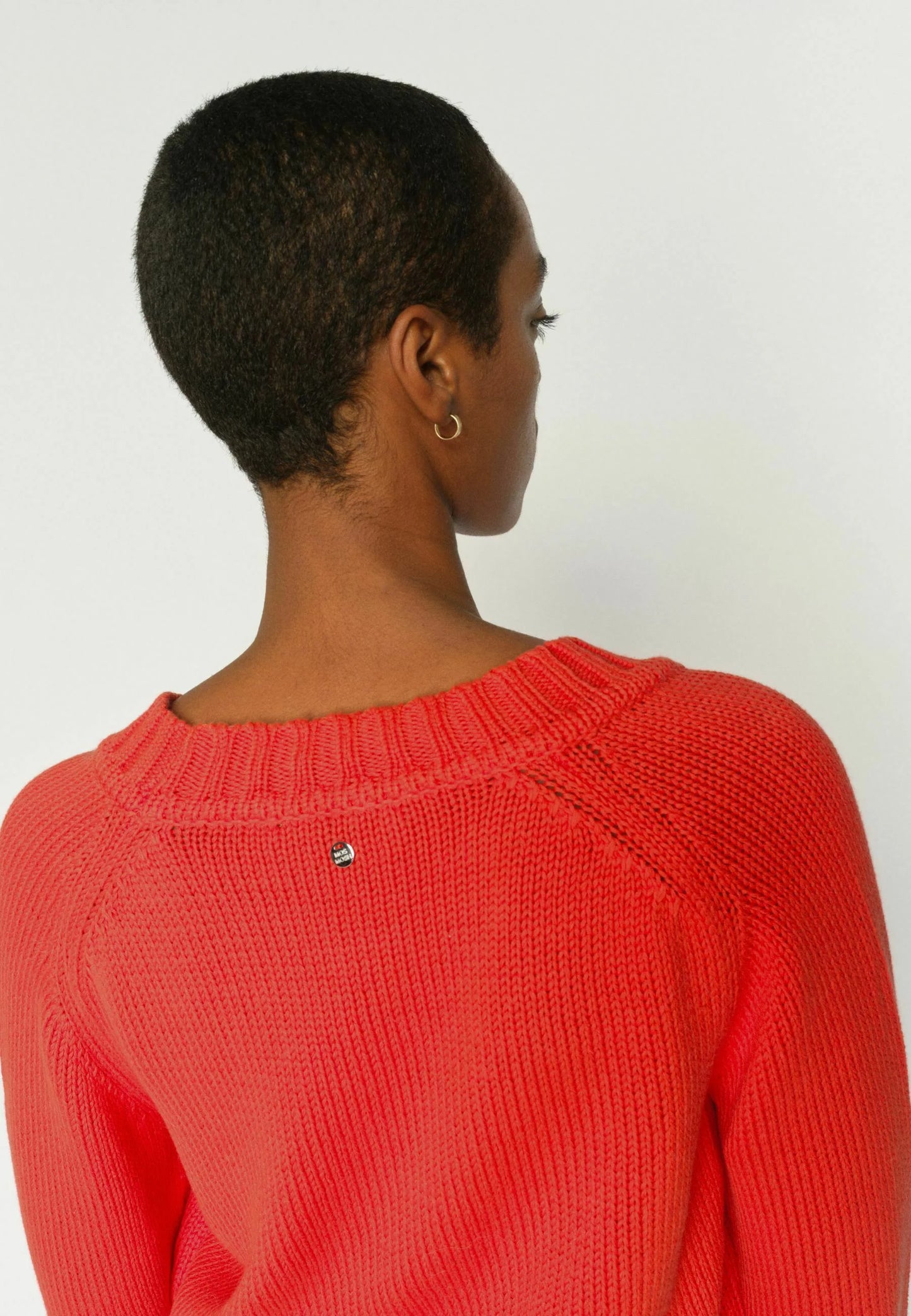 Rola Bine V Neck Knit Cardigan spicy