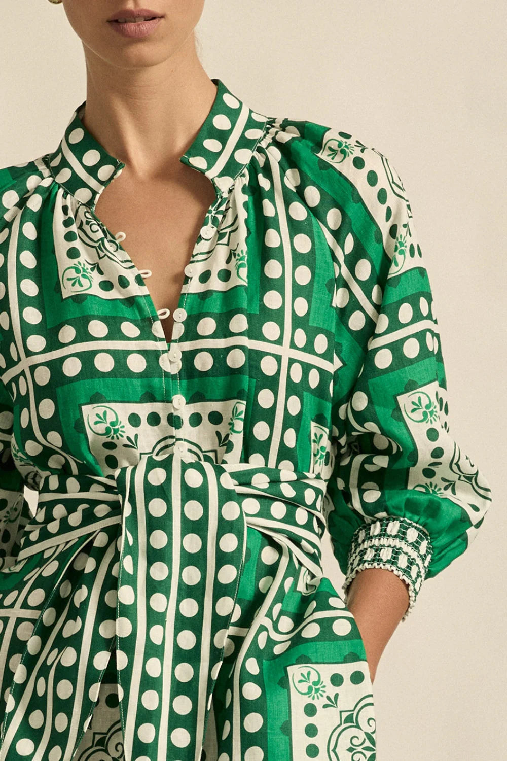 Flourish Dress Parrot Scarf 0