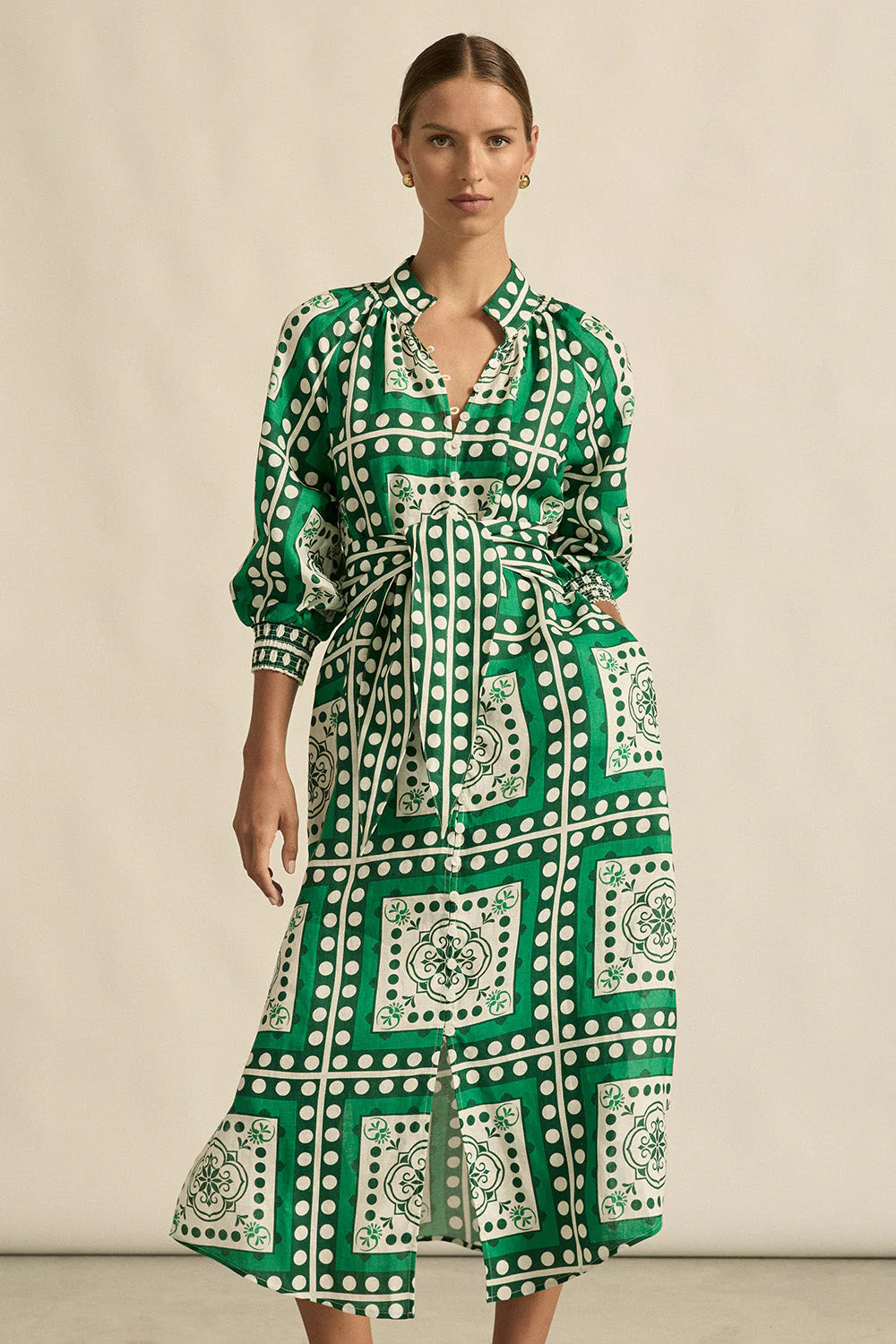 Flourish Dress Parrot Scarf 0