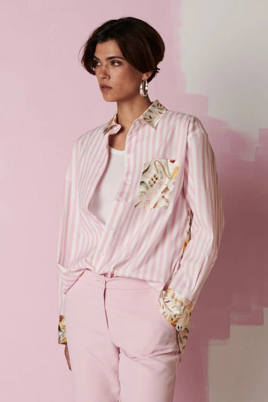 Collared Shirt 6213 Quarz Superwhite