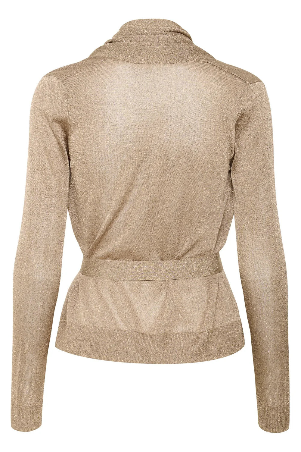 Tihaniiw Short Cardigan Dull Gold