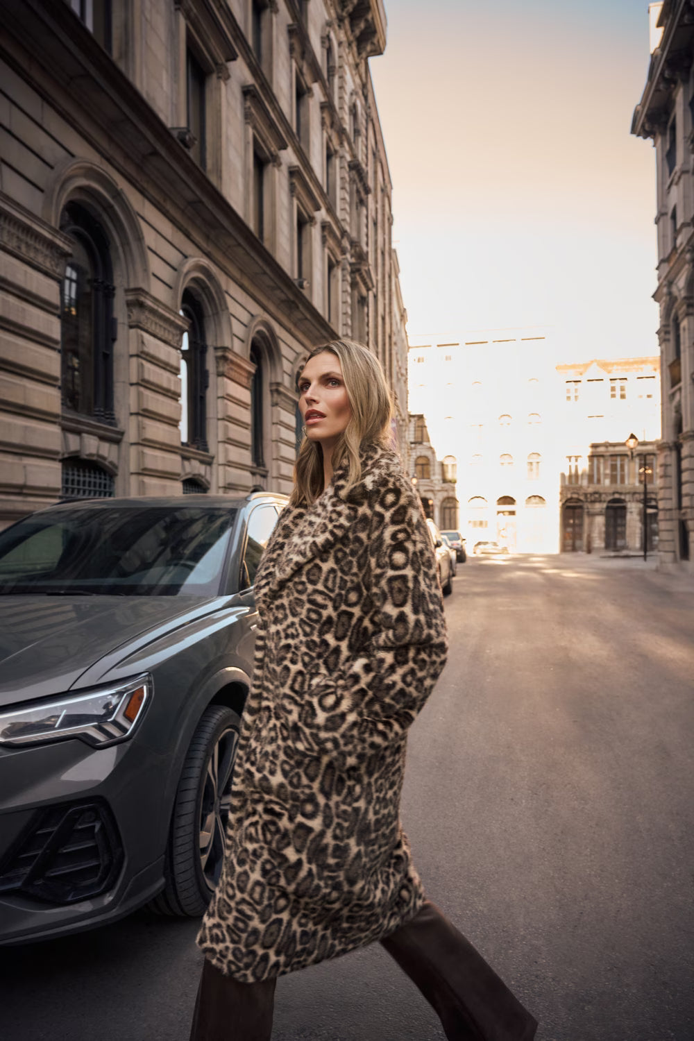263919 Coat Beige Multi