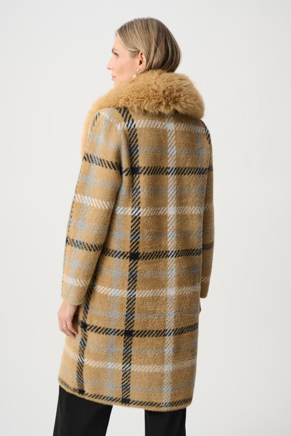 263954 Coat Camel Multi 4445