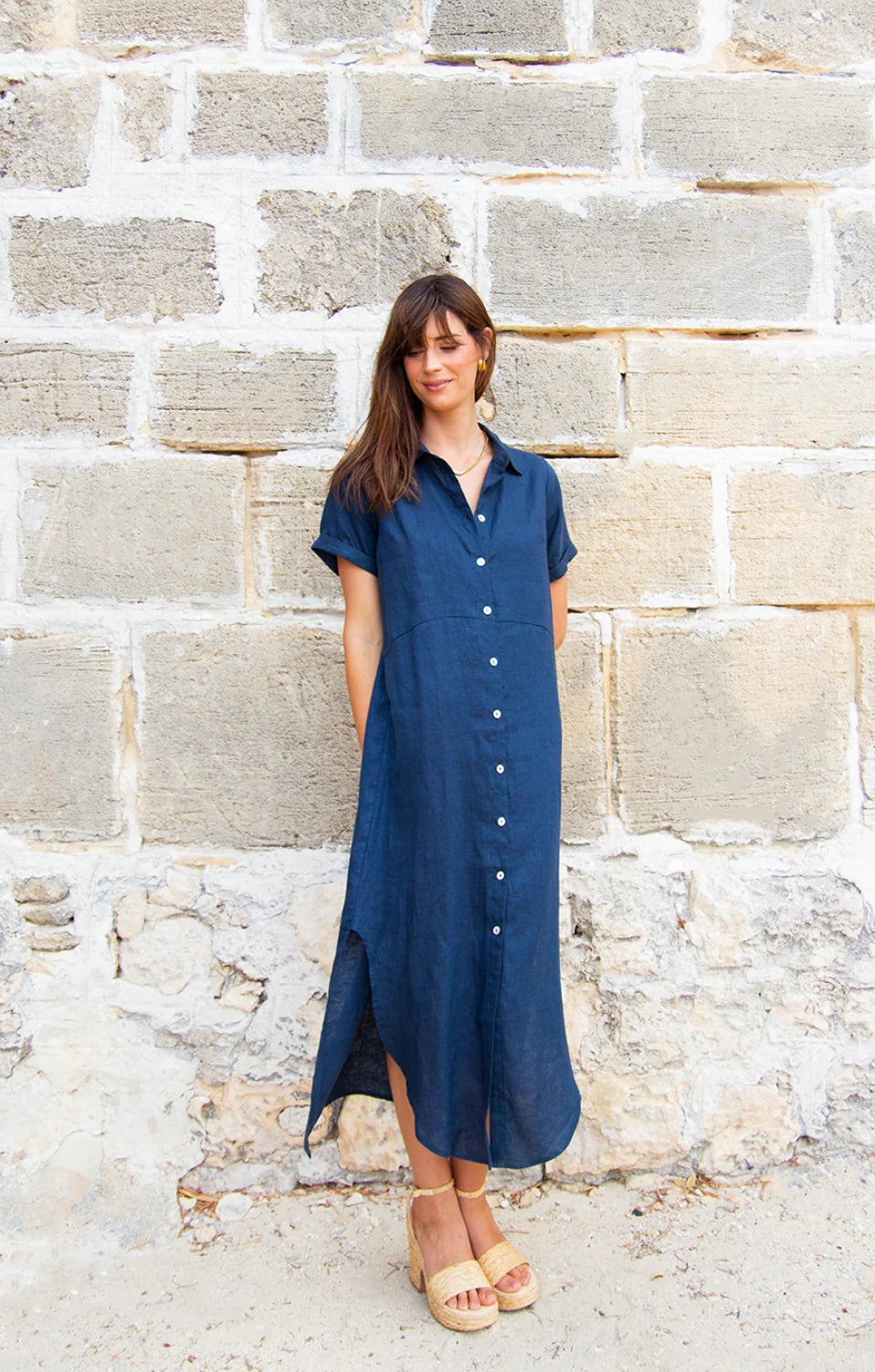 Kia Shirtdress Navy