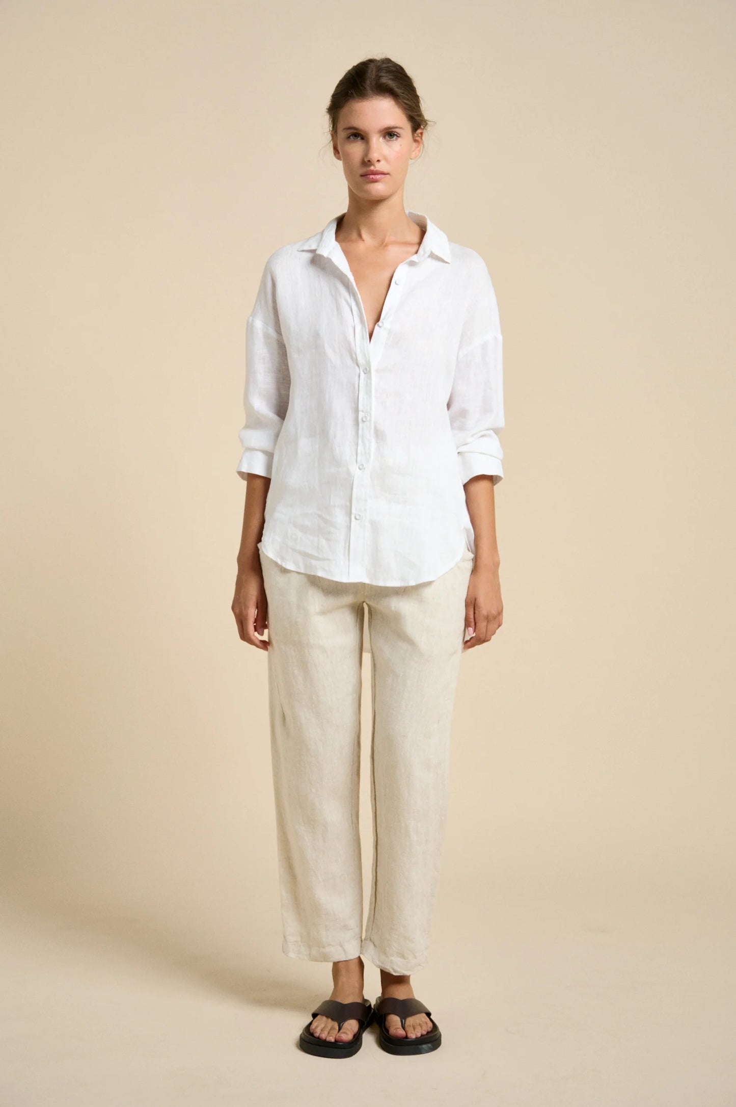 Boyfriend Shirt White