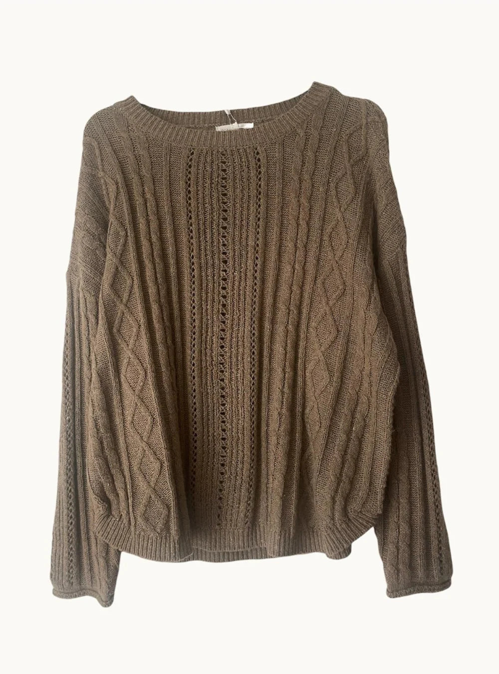 LL Curved Cable Knit