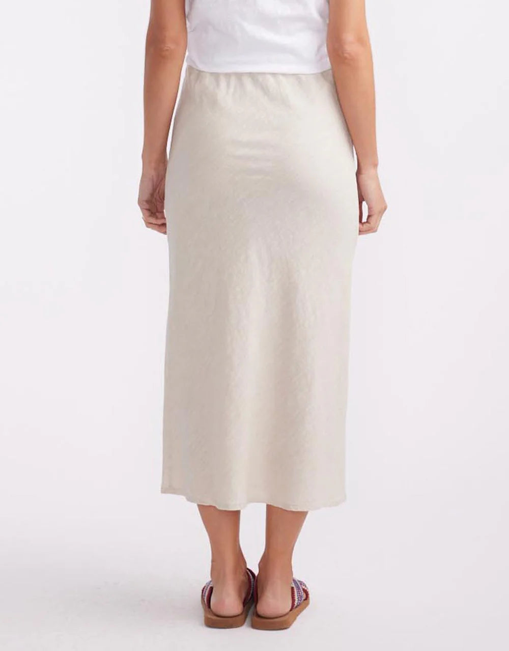 Linen Slip Skirt