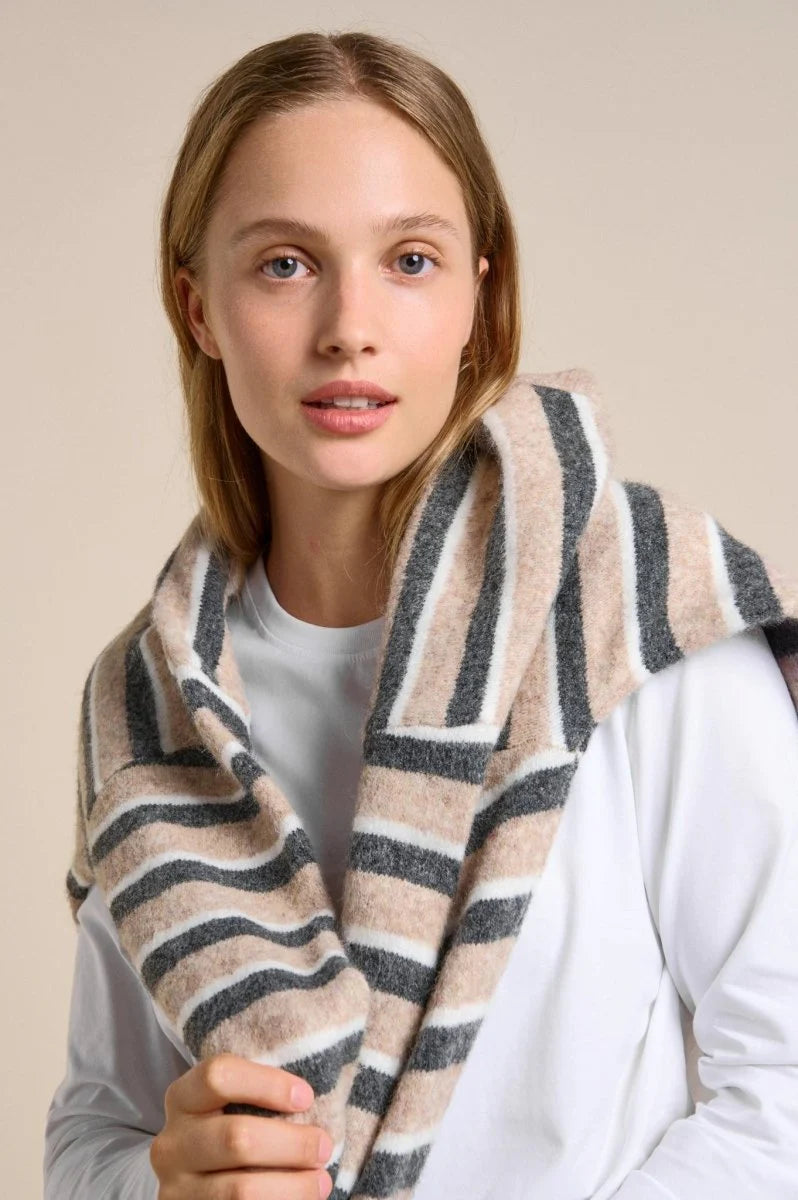 Stripe Otto Knit Latte