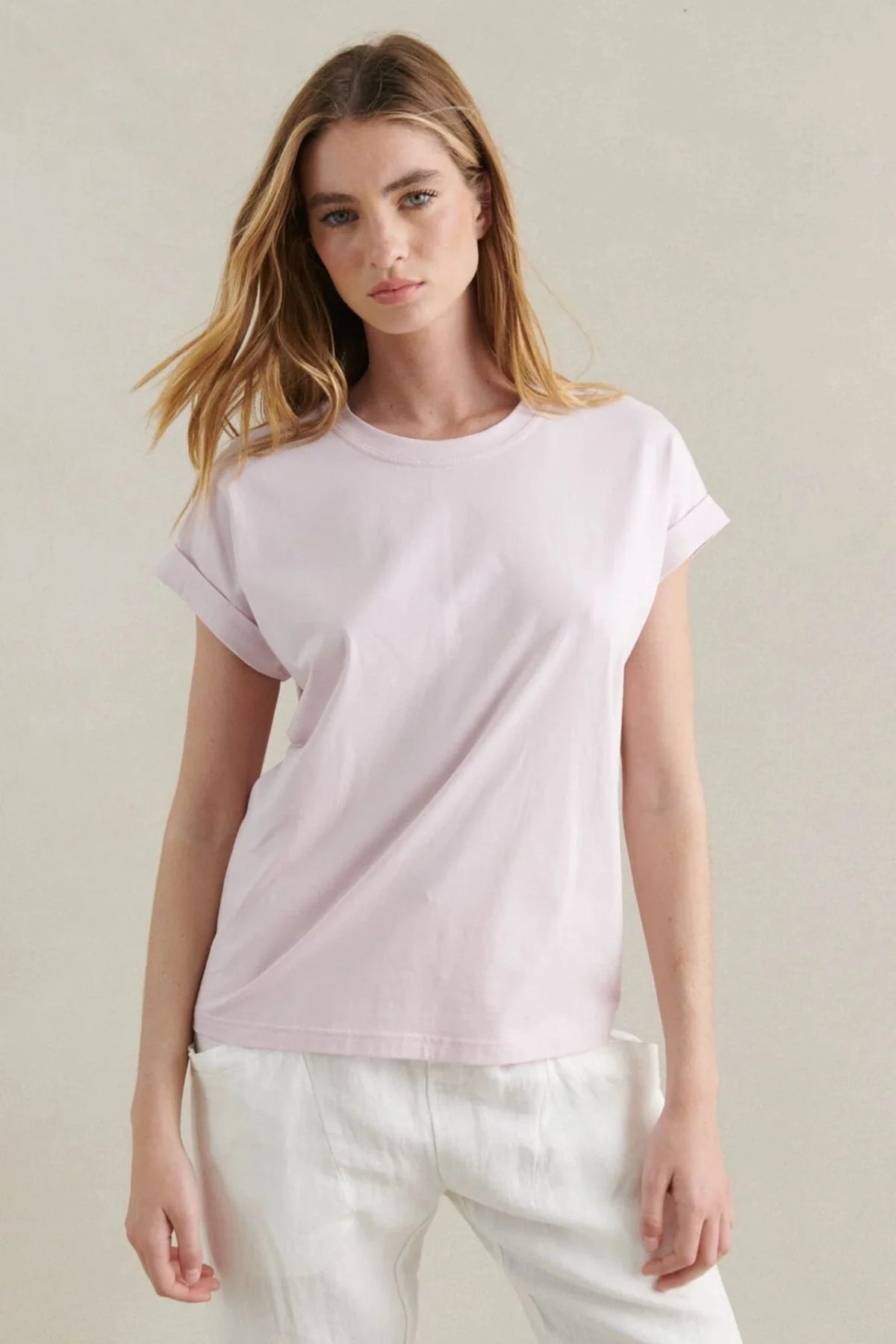 LL Rhodes Tee Soft Pink