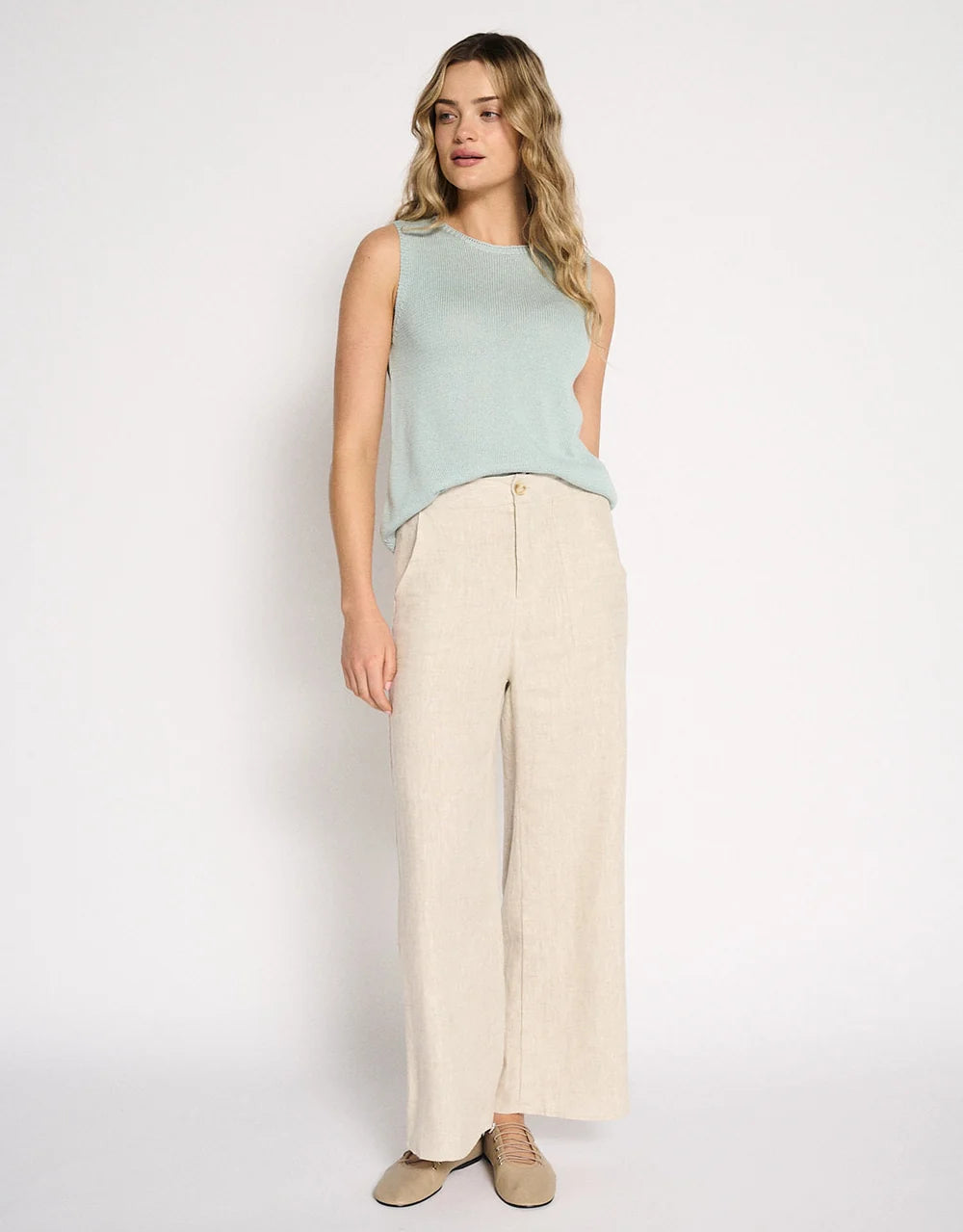 LL Spring Tank Dusty Aqua