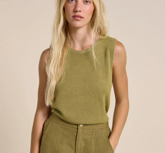 Spring Tank Olive
