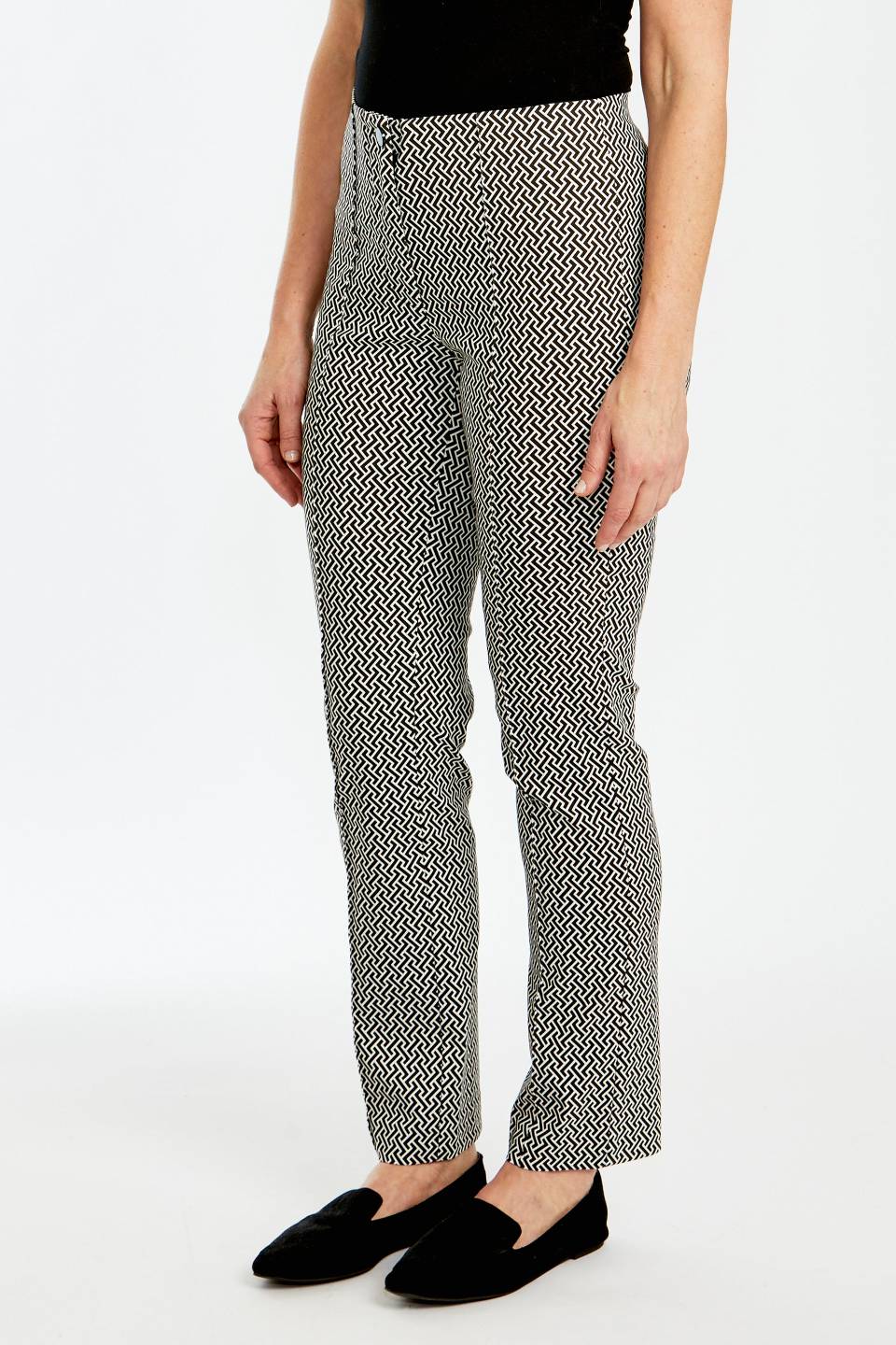 Monogram Bengaline Pant Monogram Print