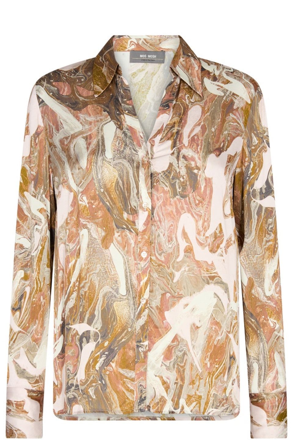 Letana Marble Shirt Burlwood