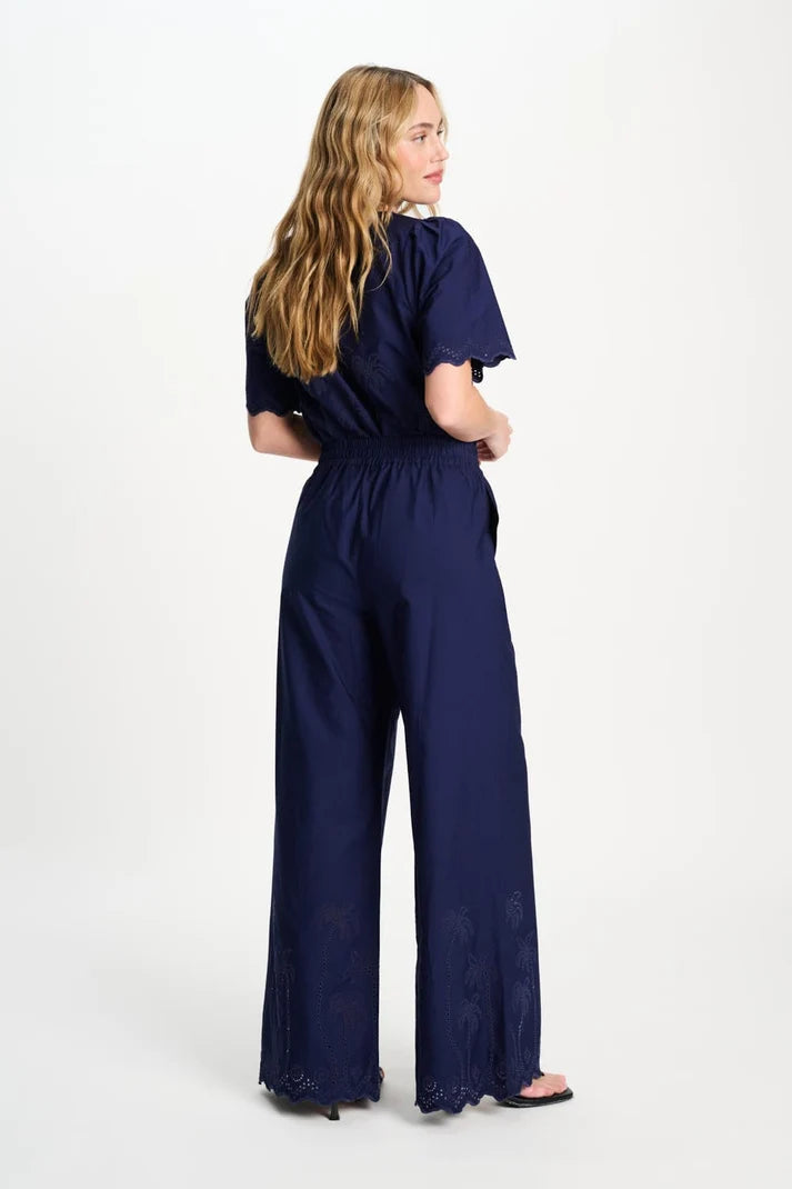 Pants Brdr Angls Ngt Blue