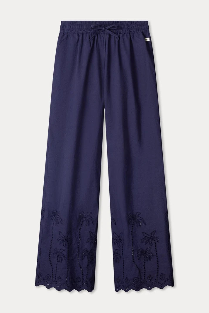 Pants Brdr Angls Ngt Blue