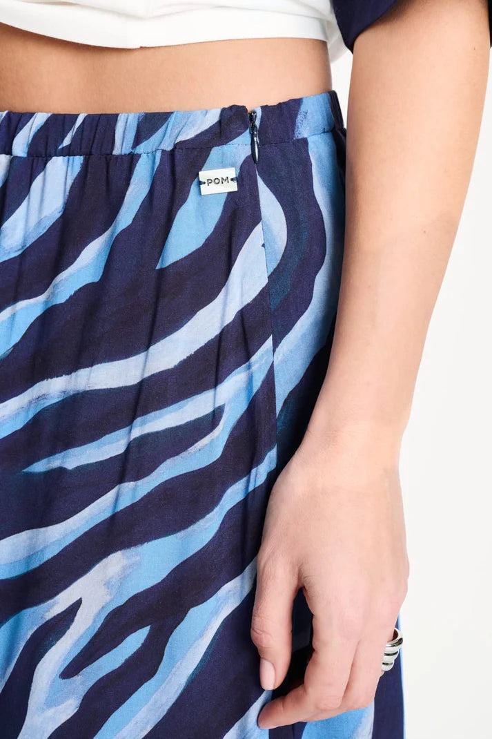 Skirt Animal Blue